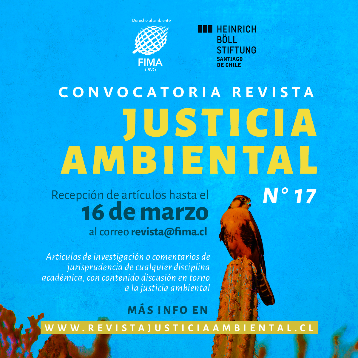 Convocatoria Revista Justicia Ambiental 17